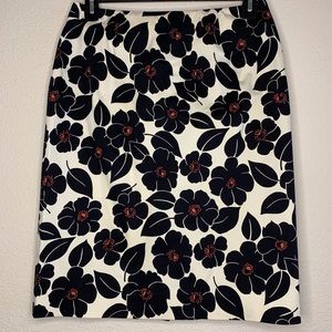 Etcetera- printed flower patterned skirt - size 10